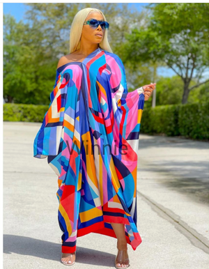 Boho Summer Beach Maxi Dress - Caftan-vestido longo de seda, kaftan, novo